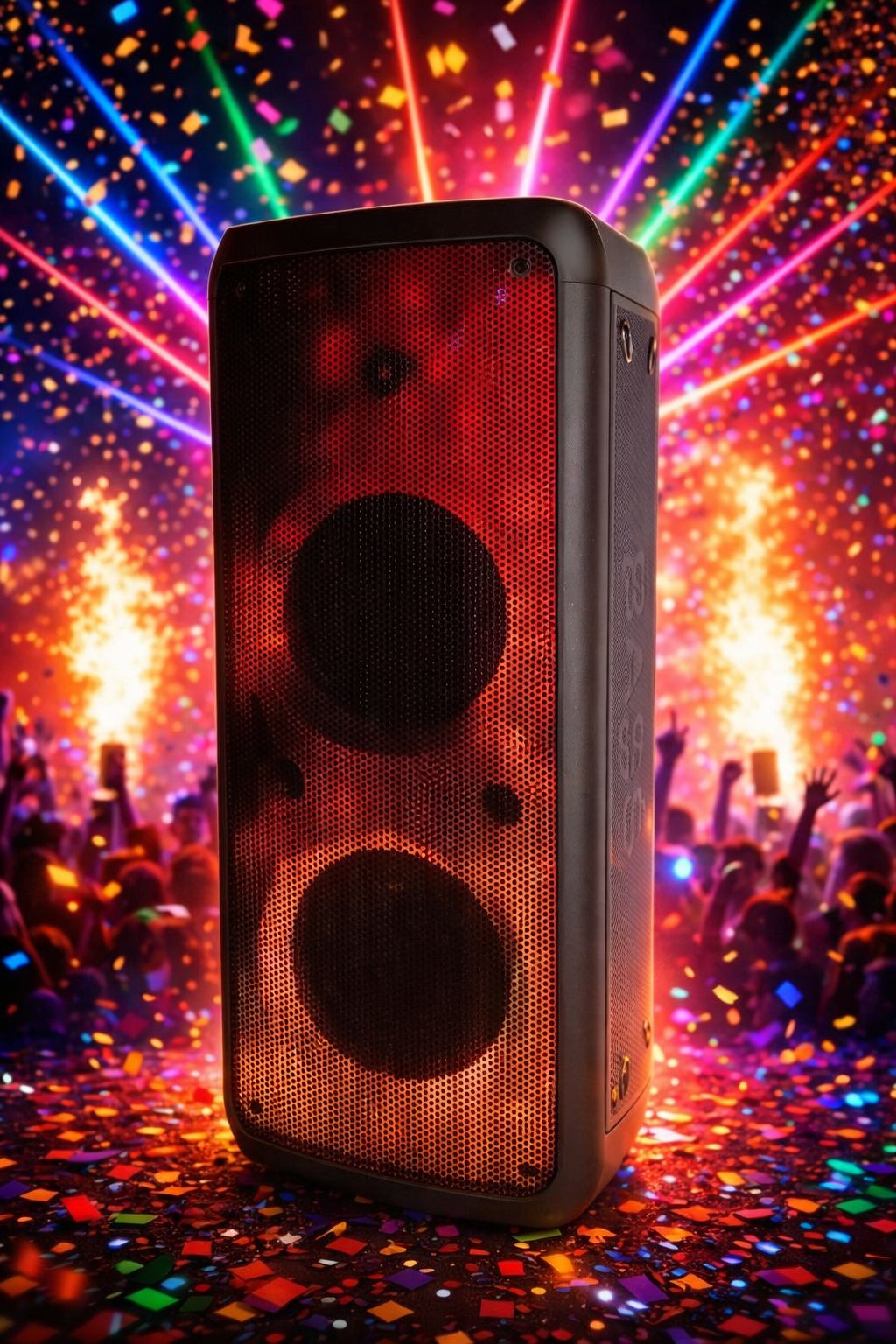 Портативна колонка Goldteller GT-5050 (60W/1100W, 2x10