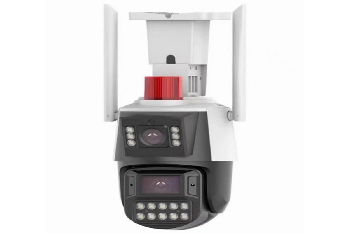 Вулична PTZ Wi-Fi камера відеоспостереження P05 (Full HD, iCSee, 26 діодів підсвітки)