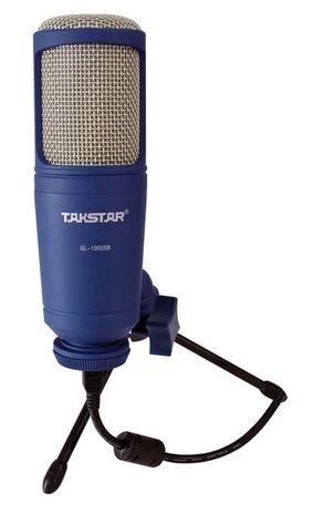 Студійний конденсаторний USB-мікрофон Takstar GL-100USB
