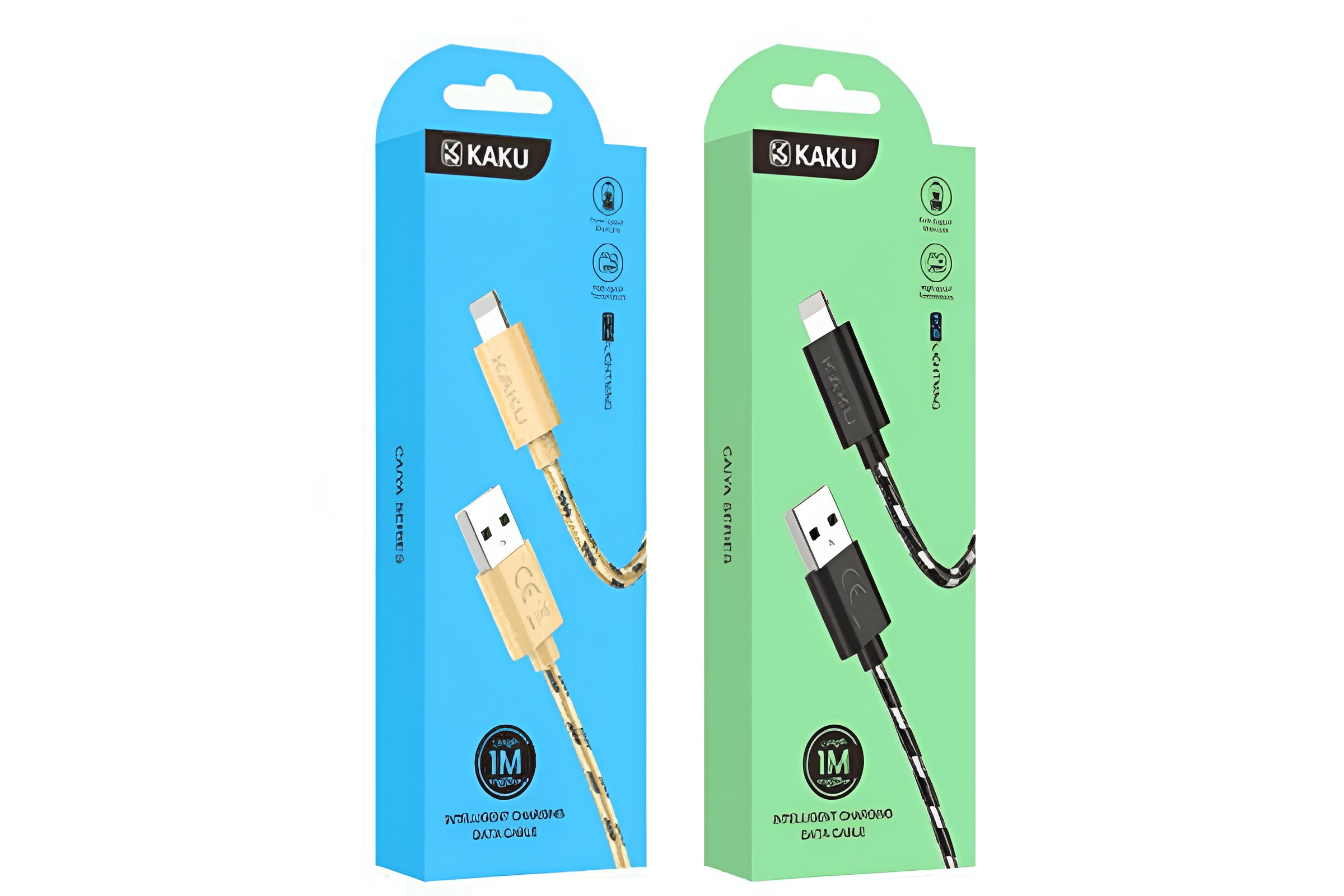 Кабель USB — Micro-USB KAKUSIGA KSC-106 Caiya Series (1м, 2.8A) — Стиль та надійність