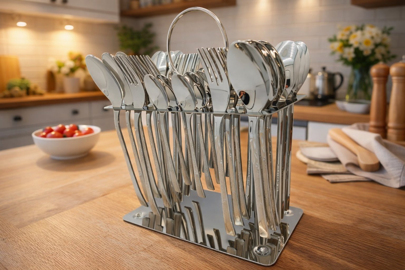 Набір столових приборів Cutlery Set CD-30 (36 предметів) — Ергономіка та дзеркальний орнамент