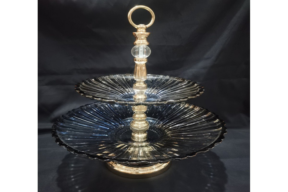 Двоярусна Таця для Фруктів та Солодощів Fruit Tray 1606 — Гармонія Стилю та Простору