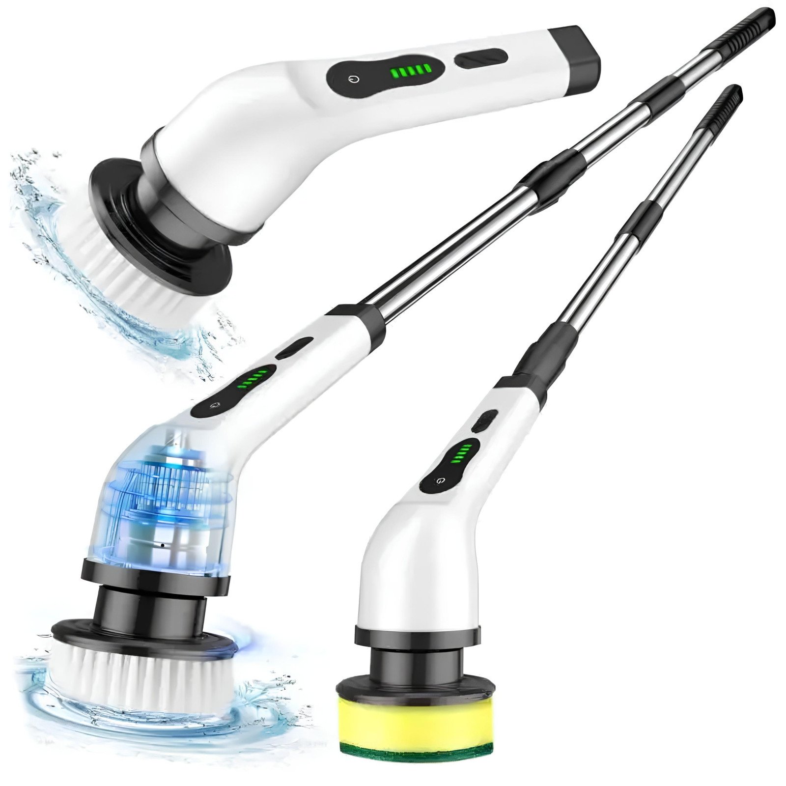 Щітка для прибирання акумуляторна Electric Spin Scrubber 5в1 — Потужне очищення без зусиль