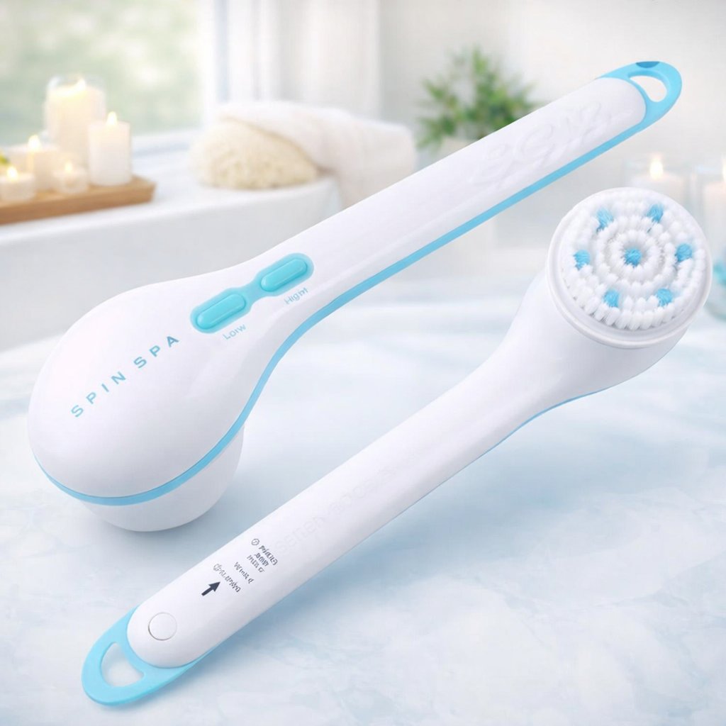 Електрична масажна щітка для тіла Spin Spa Brush: Ваш персональний SPA-салон у ванній кімнаті