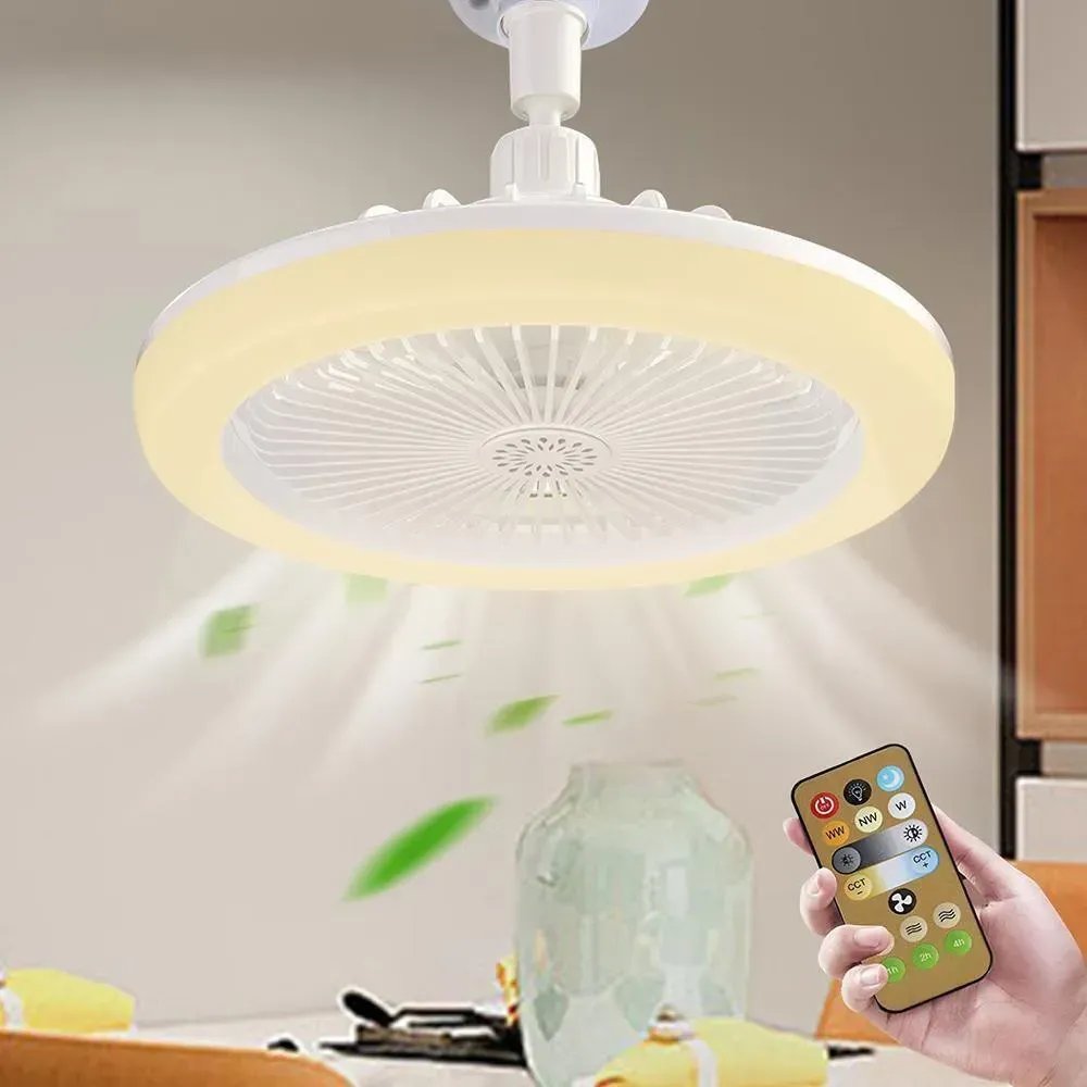 LED лампа-вентилятор AY1035 45W — Компактність, світло та прохолода