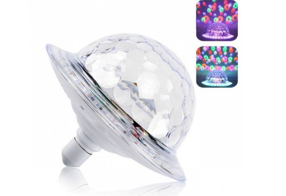 LED лампа-сфера BT RD-7202 (форма «Тарілка») — Максимальне розсіювання та сучасний стиль