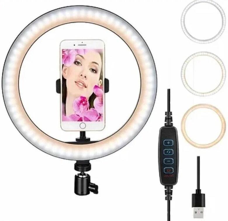 Кільцева LED лампа S31 (33 см) — Базовий інструмент для якісного контенту