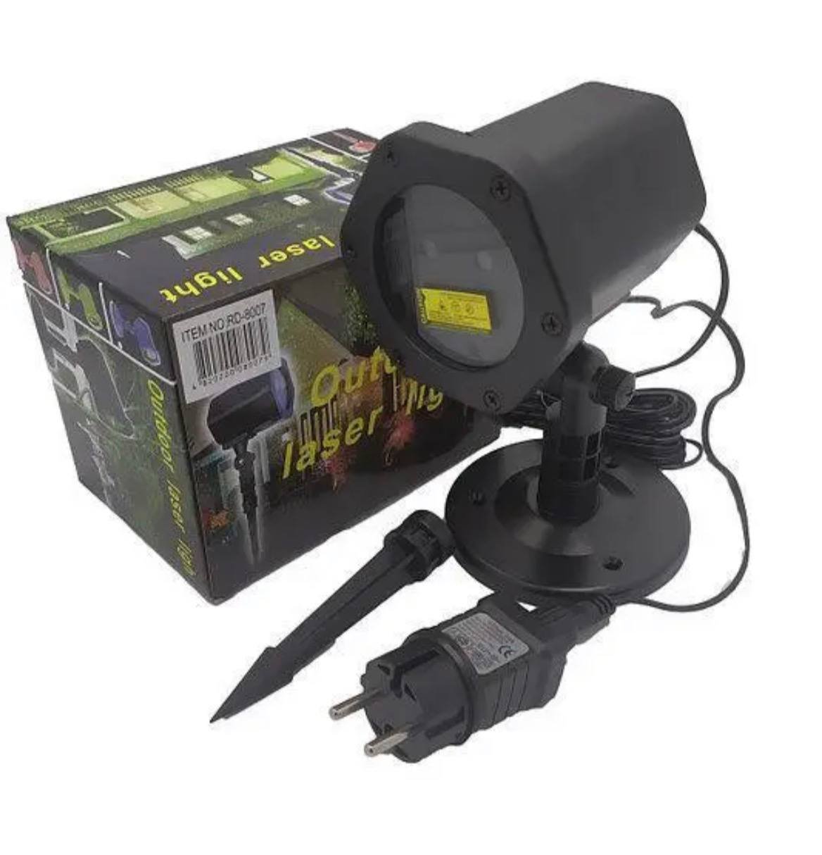 Вулична лазерна установка RD-8007 RGB — Максимальний спектр святкових ефектів