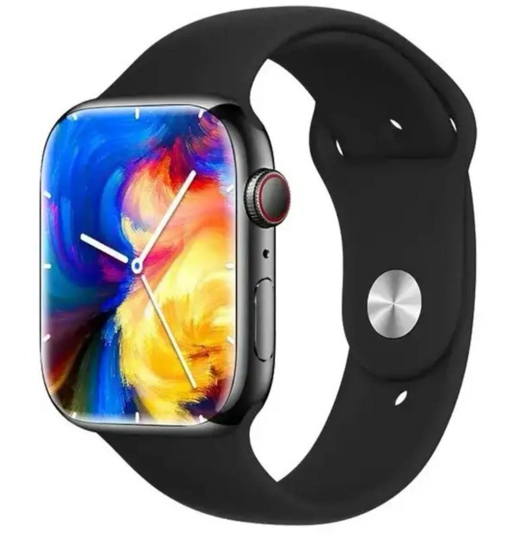 Смарт-годинник Smart Watch GS7 Pro Max — Технологічність та стиль на вашому зап'ясті,Чорний