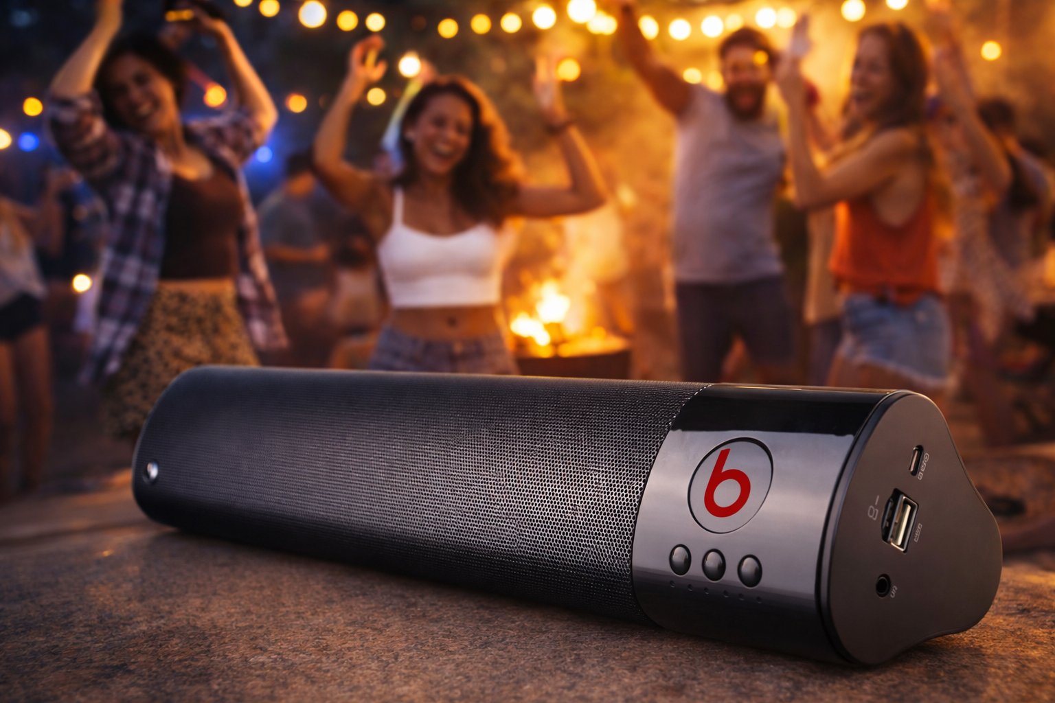 Портативна Bluetooth колонка 1300 — Потужний звук та мобільність у кожній деталі,Срібна