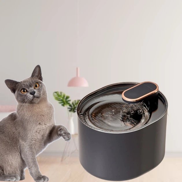 Автоматична поїлка-фонтан Pet Water Dispenser 3л — Свіжа та чиста вода 24/7,Темно синя