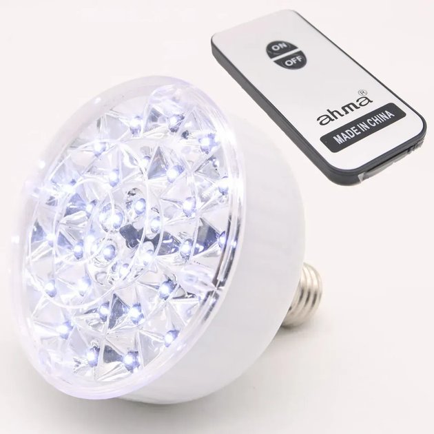Акумуляторна аварійна лампа AHMA AN-04 (E27, 31 LED)