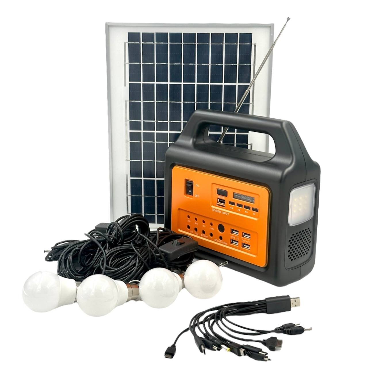 Портативна зарядна станція Solar Light RT-903BT