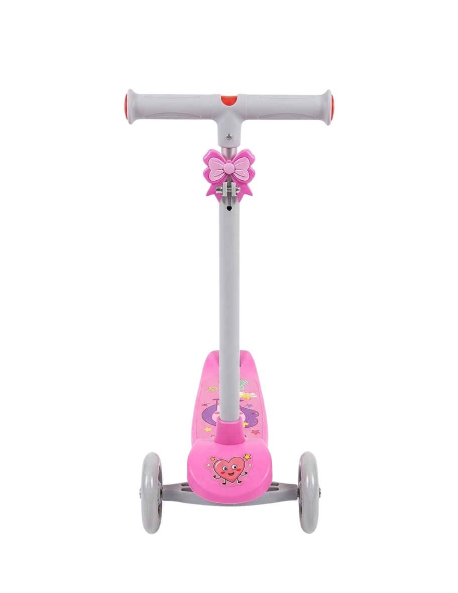 Дитячий триколісний самокат Scooter 2015: Легкість та стабільність для найменших,Рожевий