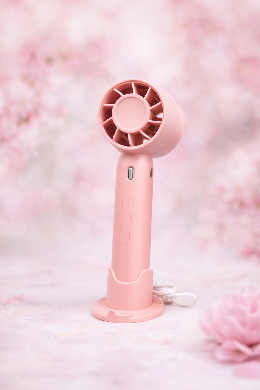 ПОРТАТИВНИЙ МІНІ-ВЕНТИЛЯТОР HANDHELD FAN Т10,Рожевий