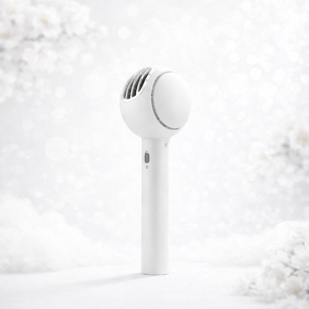 ПОРТАТИВНИЙ МІНІ-ВЕНТИЛЯТОР HANDHELD SMALL FAN (F)ASHION,Білий