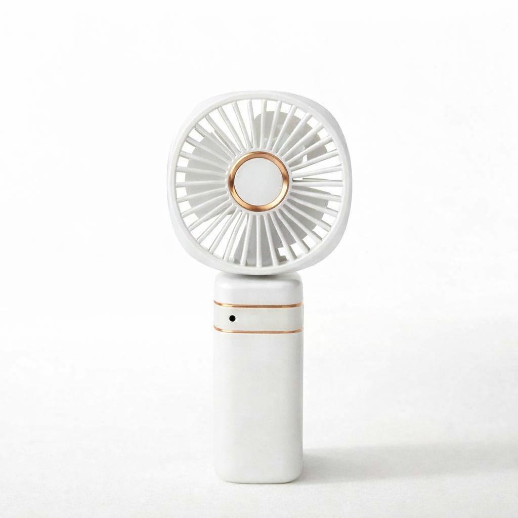 ПОРТАТИВНИЙ МІНІ-ВЕНТИЛЯТОР PORTABLE SMALL FAN S21,Білий