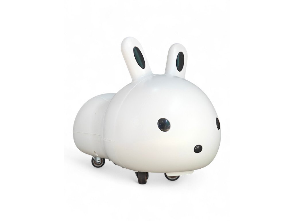 ДИТЯЧА КАТАЛКА-ТОЛОКАР RABBIT 333 (МУЗИЧНА ТА МАНЕВРЕНА),Біла