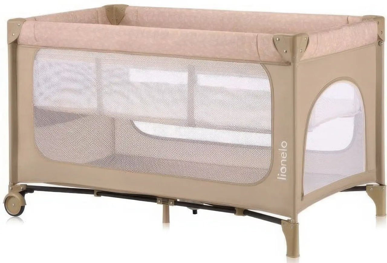 МАНЕЖ-ЛІЖКО LIONELO JASMIN EASY FOLD,БЕЖЕВИЙ