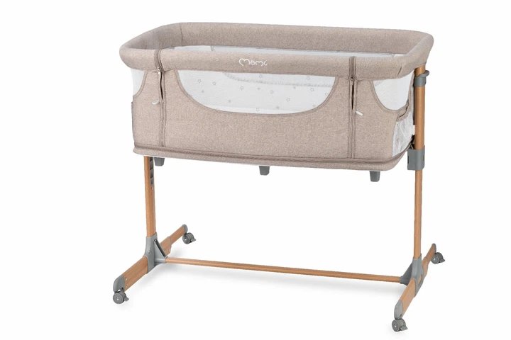 ПРИЛІЖКОВЕ ЛІЖЕЧКО-МАНЕЖ MoMi SMART BED 4-в-1