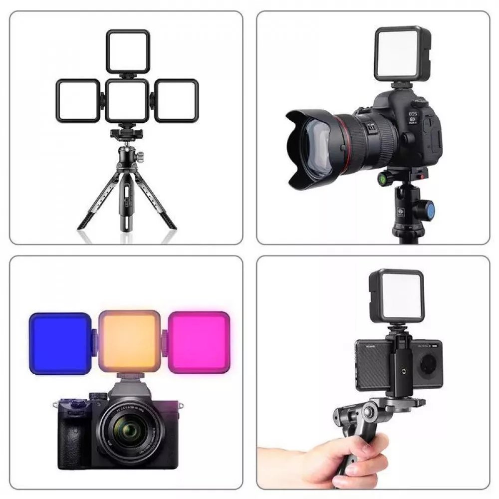 Селфі-спалах WLR1RGB — творче RGB-освітлення для вашого контенту