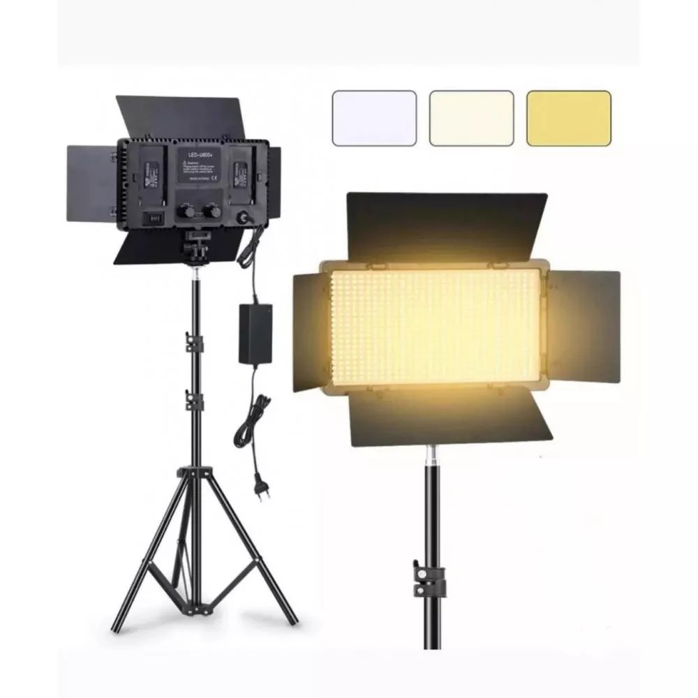 Відеосвітло LED U800E RGB — професійна багатоколірна панель для творчих зйомок