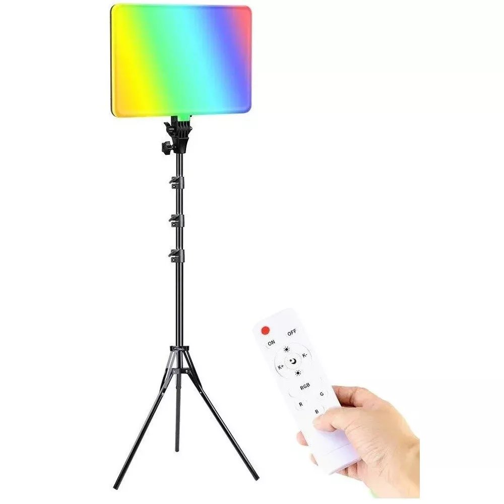 Відеосвітло LED RGB PM-36 — професійна панель із підтримкою RGB для творчих зйомок