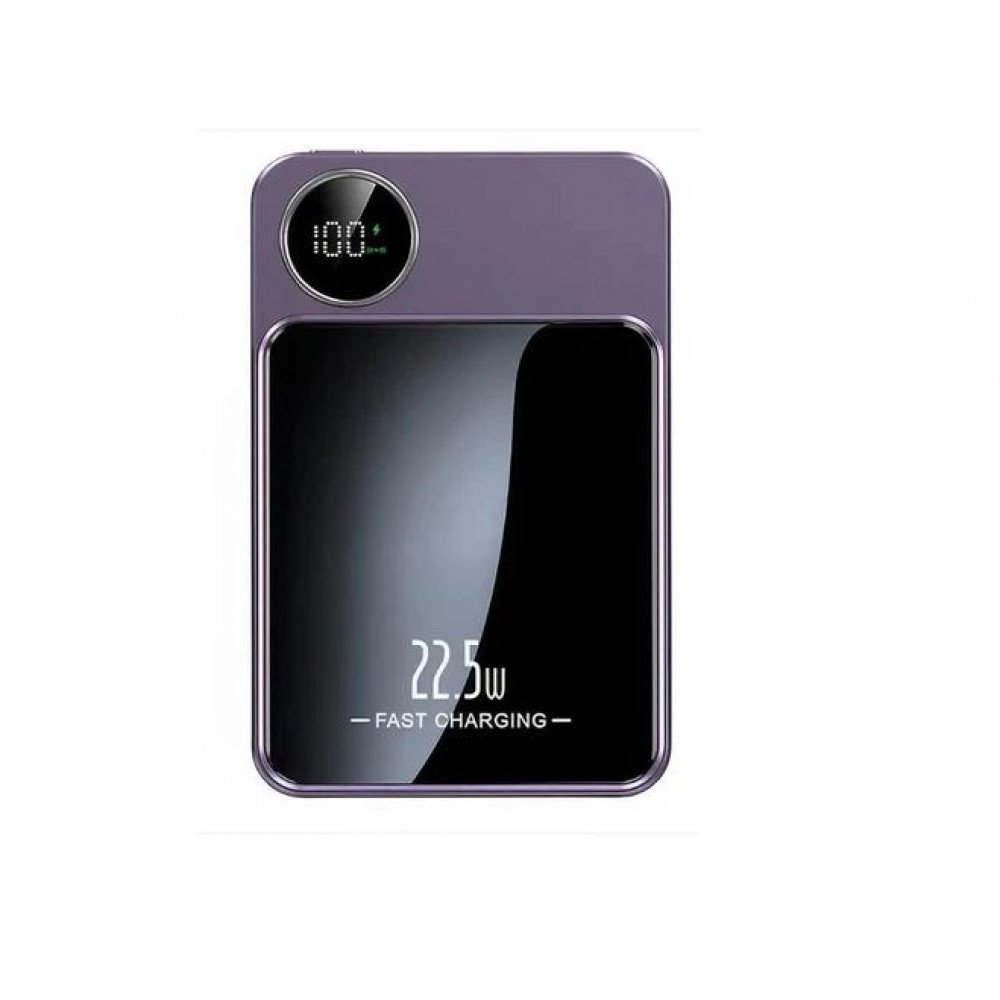 Зовнішній акумулятор Magnetic Suction W009 10000 mAh — зручність магнітної фіксації
