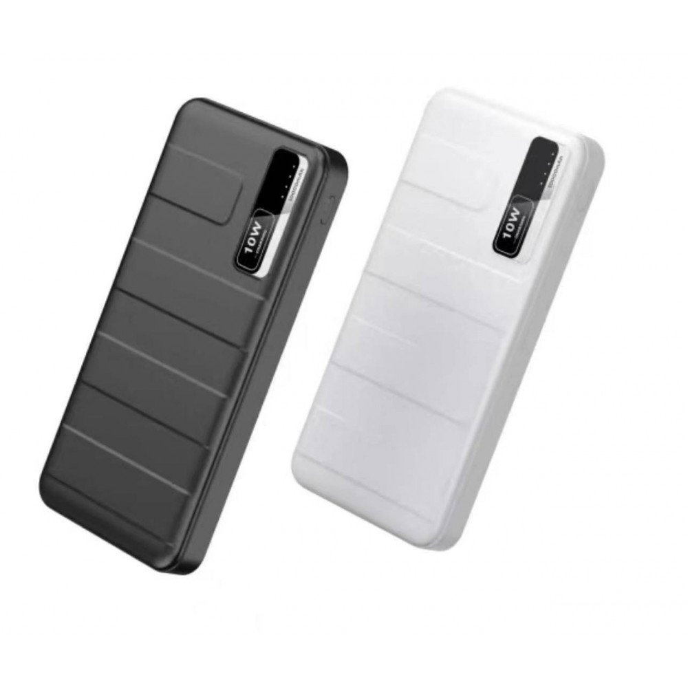 Повербанк Viva VR21 20000 mAh — автономність із трьома вбудованими кабелями,в асортименті