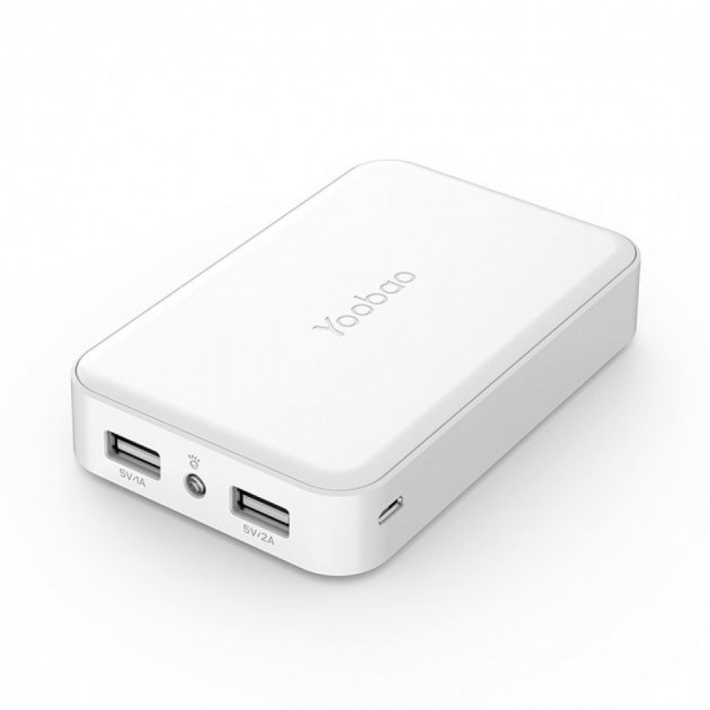 Повербанк Yoobao M5 10000 mAh — надійне джерело енергії з вбудованим ліхтариком