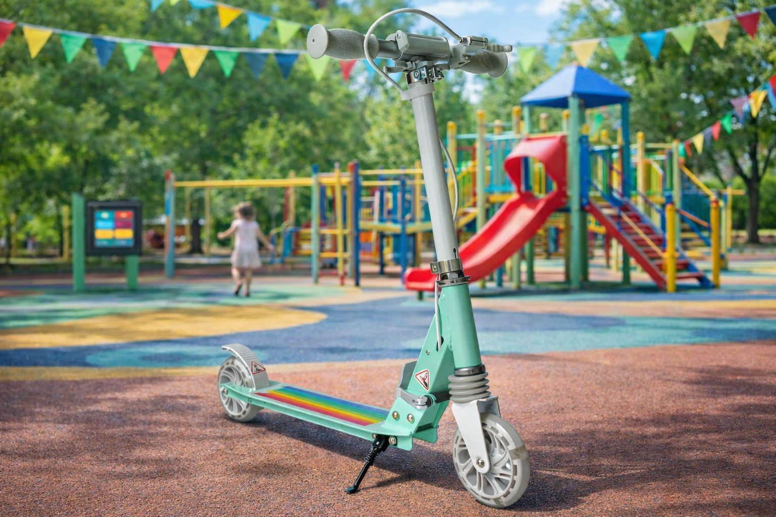 Дитячий двоколісний самокат Scooter Mini 112: Перший драйв та максимальна плавність ходу,М'ятний