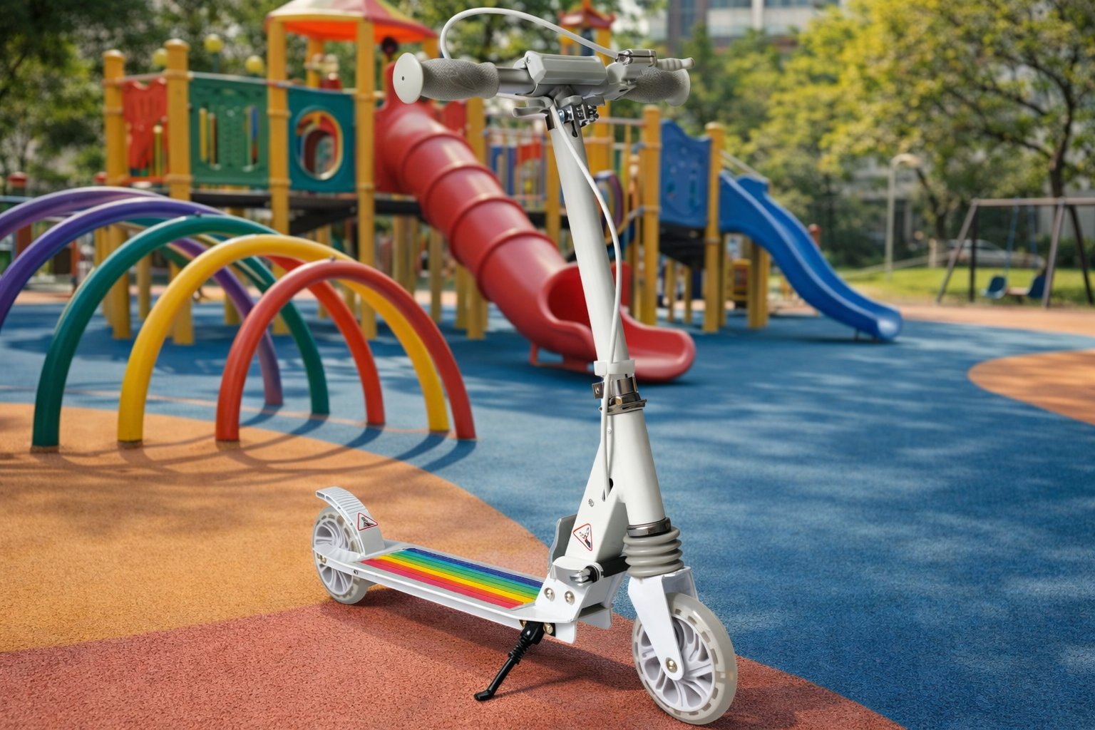 Дитячий двоколісний самокат Scooter Mini 112: Перший драйв та максимальна плавність ходу,Білий