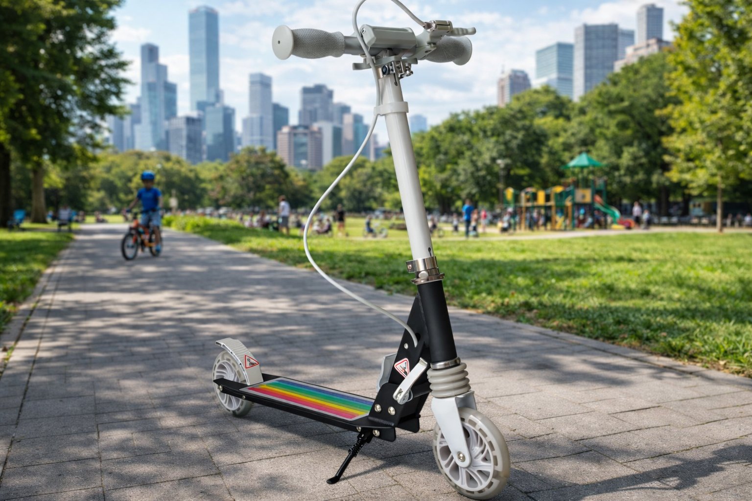 Дитячий двоколісний самокат Scooter Mini 112: Перший драйв та максимальна плавність ходу,Чорний
