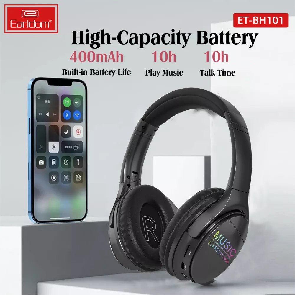 Bluetooth-навушники Earldom ET-BH101 — сучасний комфорт та якісний звук