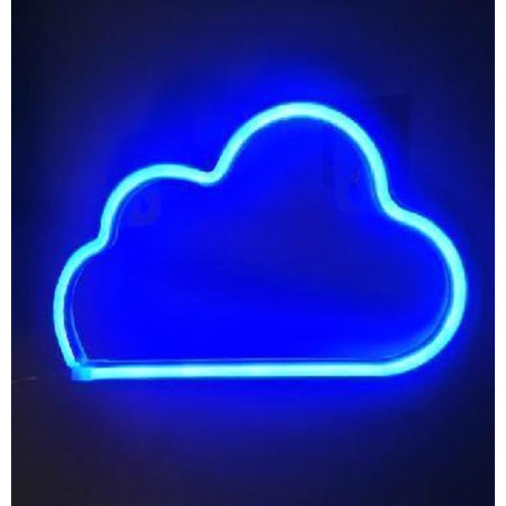 Нічний світильник Neon Sign — Cloud (Хмаринка)