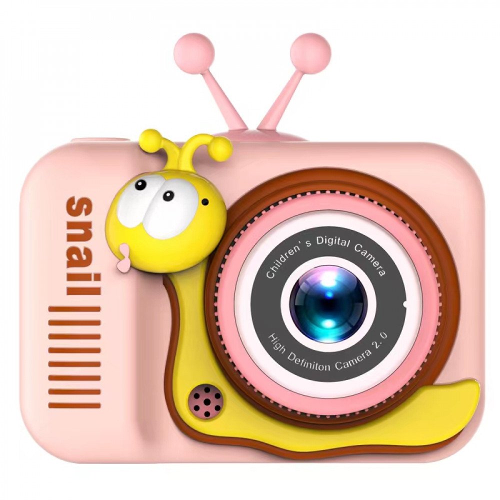 Дитячий фотоапарат Children's Fun Camera X14 — багатофункціональний простір для творчості та розваг (Рожевий)