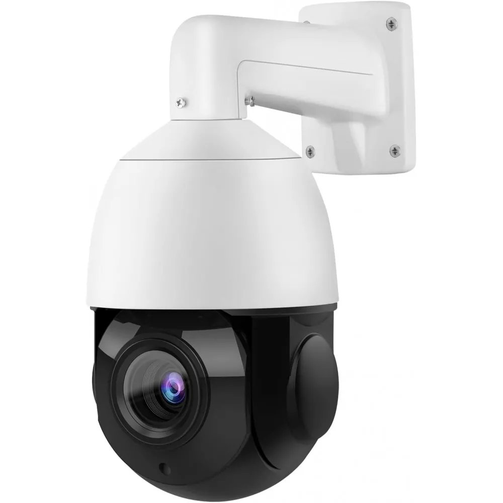 IP-камера спостереження 4MP HD-IP POE AI Smart PTZ — PT-IP54F (Біла)