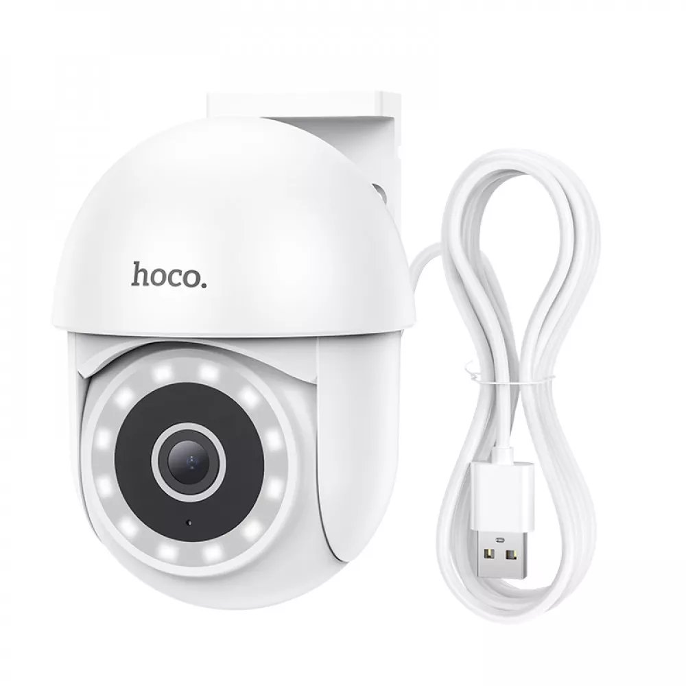 Поворотна IP-камера Hoco D2 — інтелектуальне відеоспостереження (Full HD, 3MP)