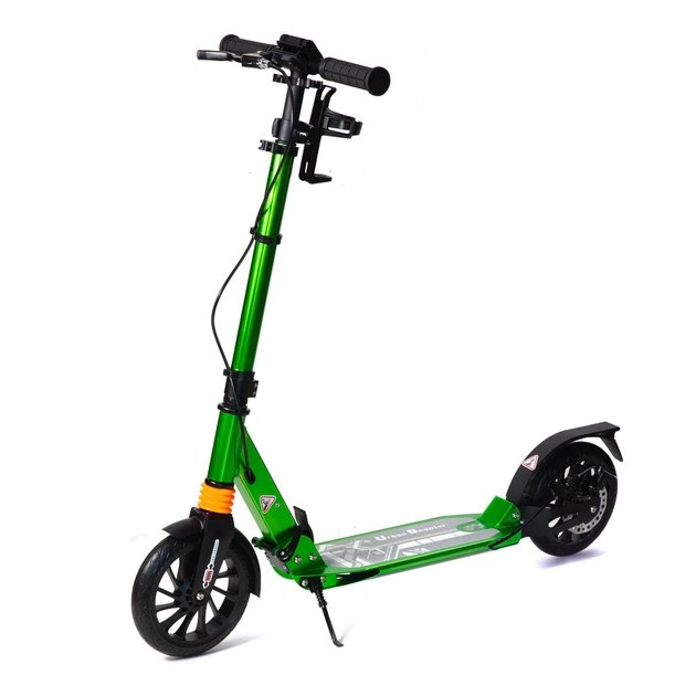 Двоколісний самокат Scooter Urban 116D — надійність та комфорт для міських поїздок,Зелений