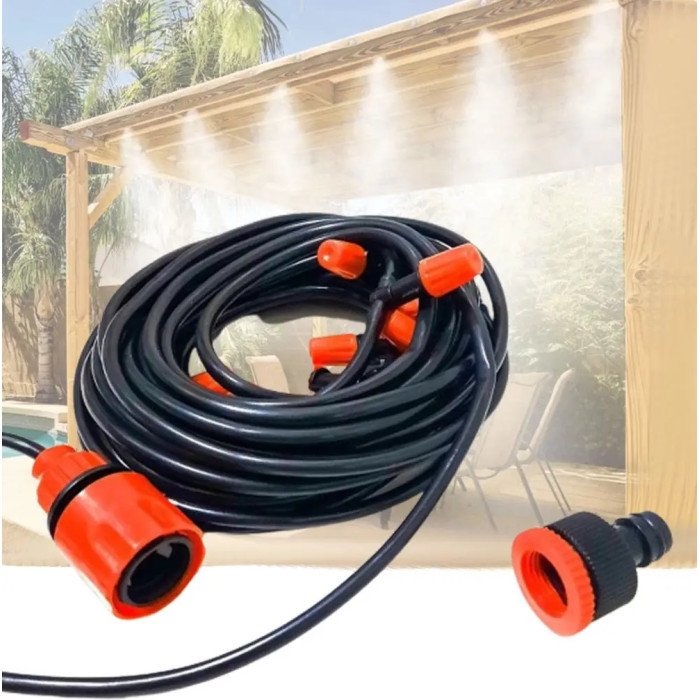 Система туманоутворення Patio Mistcooling Kit (9.6 м) — Ефективне охолодження та зволоження вашого саду