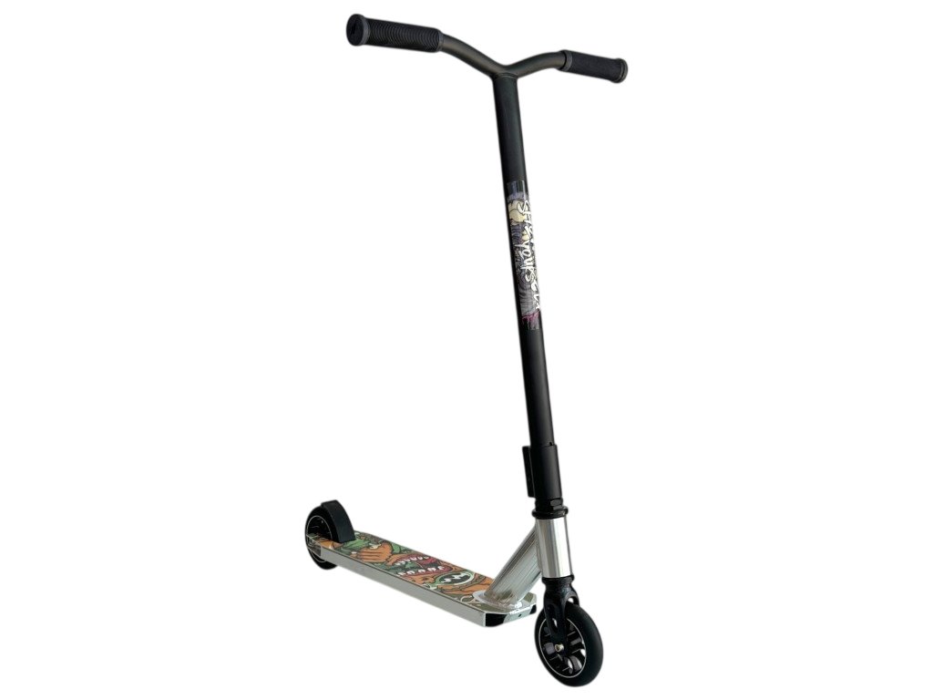 Трюковий самокат Scooter Aluminium 060Y: Максимальна швидкість та надійність алюмінієвих дисків,Сірий