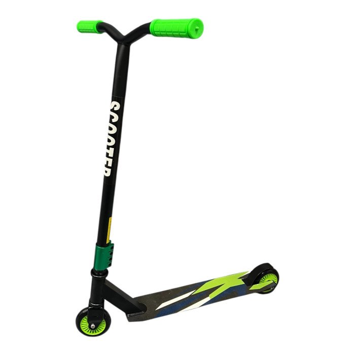 Трюковий самокат Scooter 110 мм Зелений