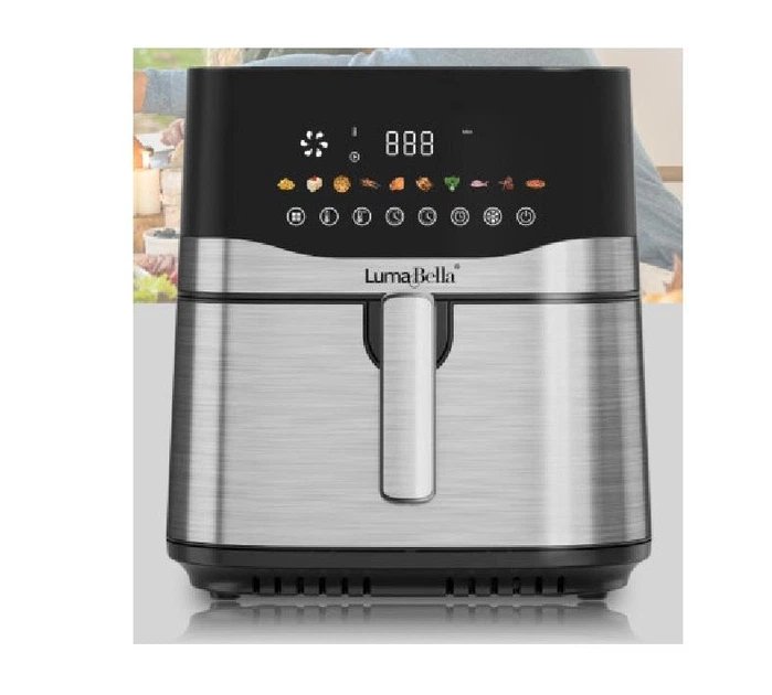 Аерогриль LumaBella LB-60028: Максимальна продуктивність та подвійний нагрів для кулінарних шедеврів