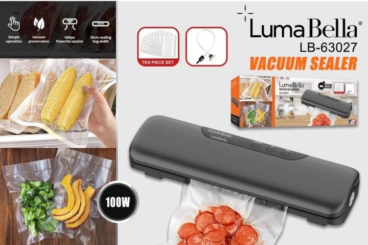 Вакууматор LumaBella LB-63027: Зберігайте свіжість та смак ваших продуктів у 5 разів довше!