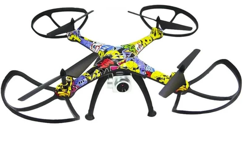 Дитячий квадрокоптер із камерою (PIONEER CD622/623W Wi-Fi) — дрон із FPV-трансляцією та пультом керування