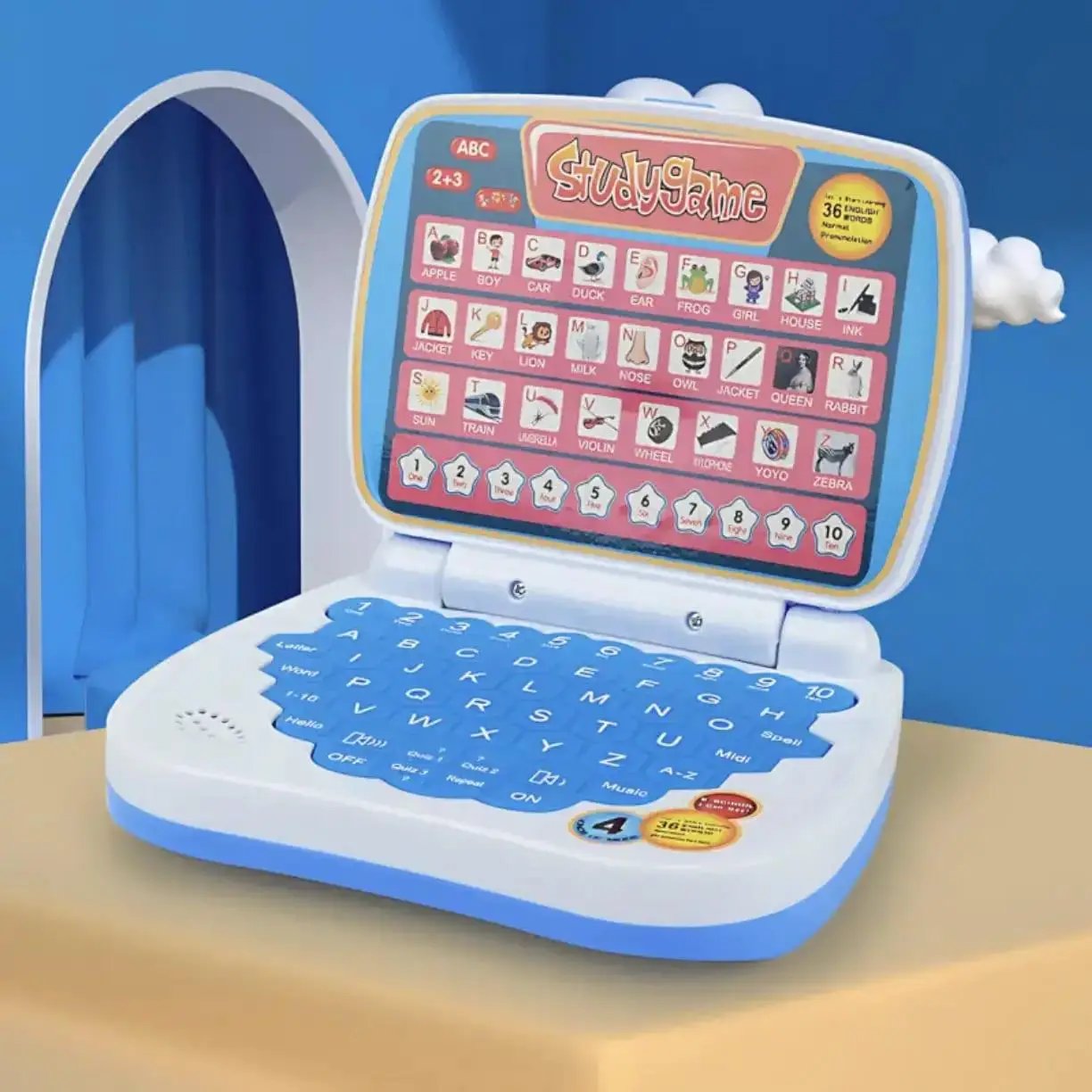 Дитяча розвиваюча електронна інтерактивна гра StudyGame