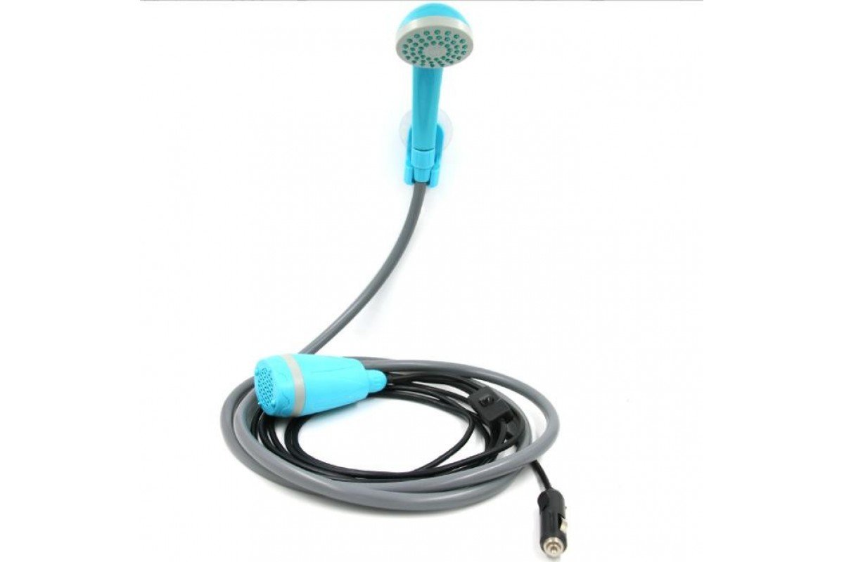 Портативний кемпінговий душ PORTABLE SHOWER+ 12V (DK-02) — комфорт у будь-яких умовах