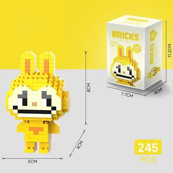 Конструктор BRICKS  — яскравий персонаж у 243 деталях