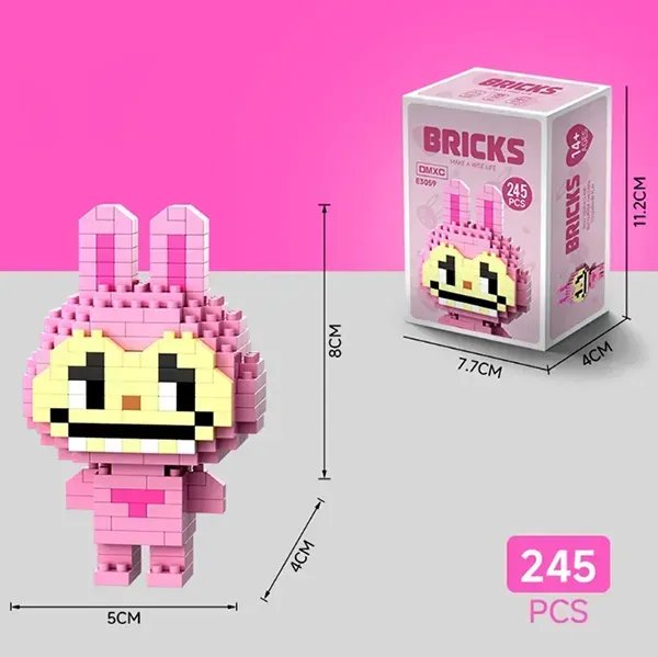 Конструктор BRICKS  — яскравий персонаж у 243 деталях