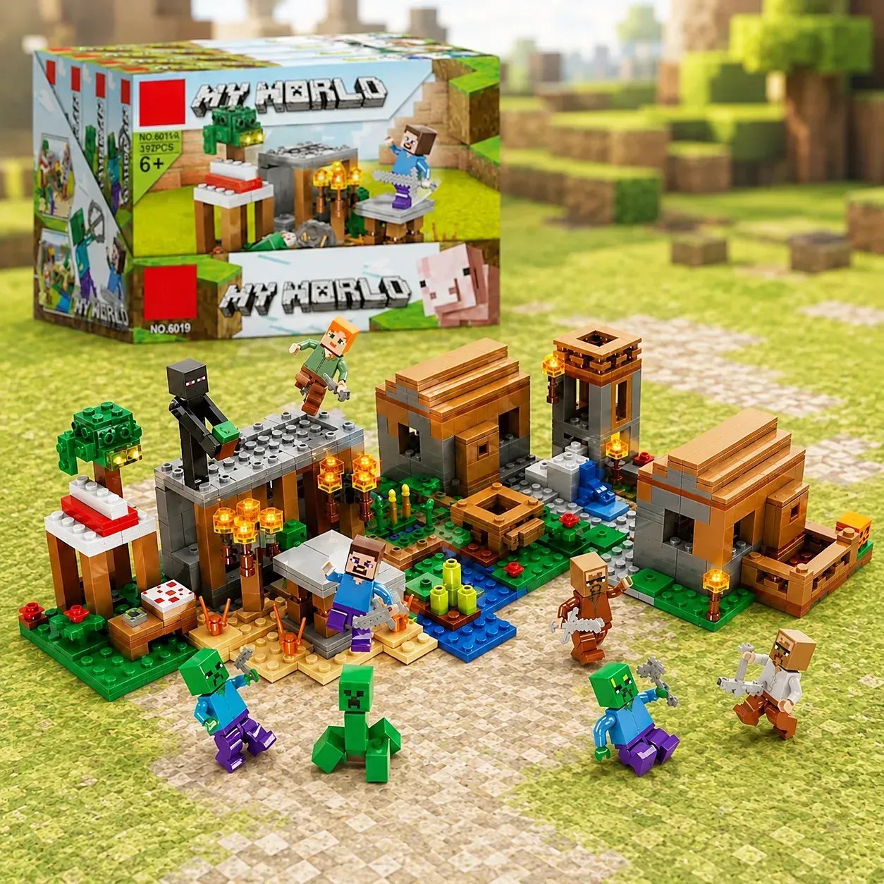 Конструктор My World 4 в 1 — захопливий світ пригод у стилі Minecraft